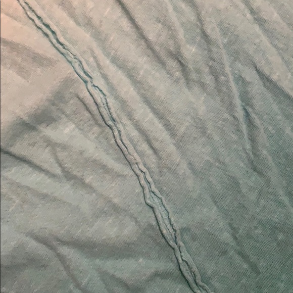 Free People teal hombre shirt - Picture 4 of 4